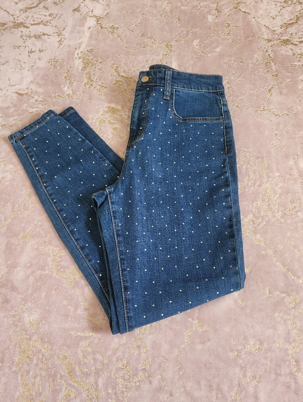 WILD FABLE | Women’s Embellished Jeans - Sparkle Detail - Picture 3 of 16